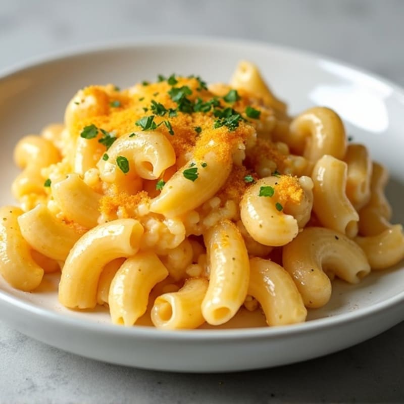 Protein-Packed Cauliflower Mac with Sharp Cheddar