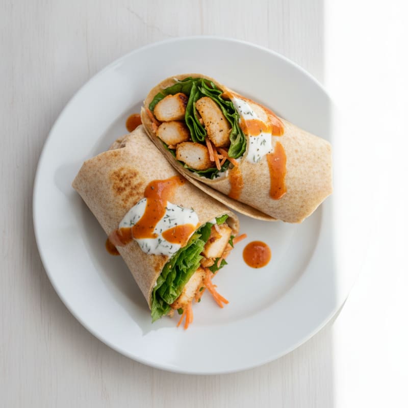 Buffalo Ranch Chicken Wrap
