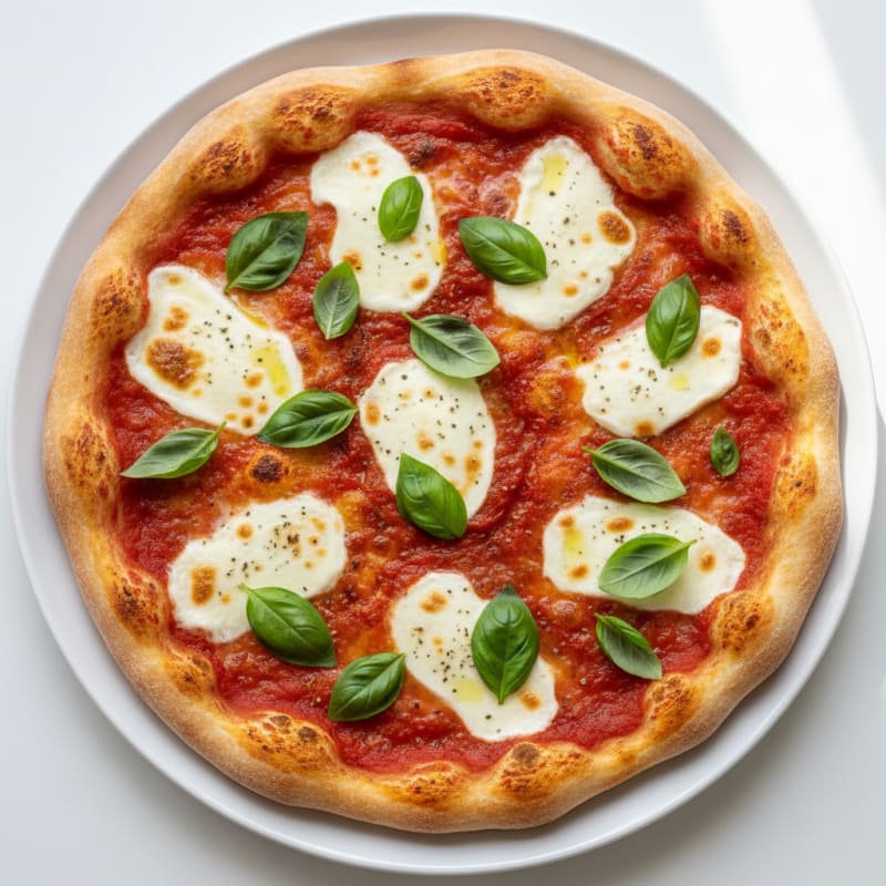 Classic Margherita Pizza with Fresh Basil