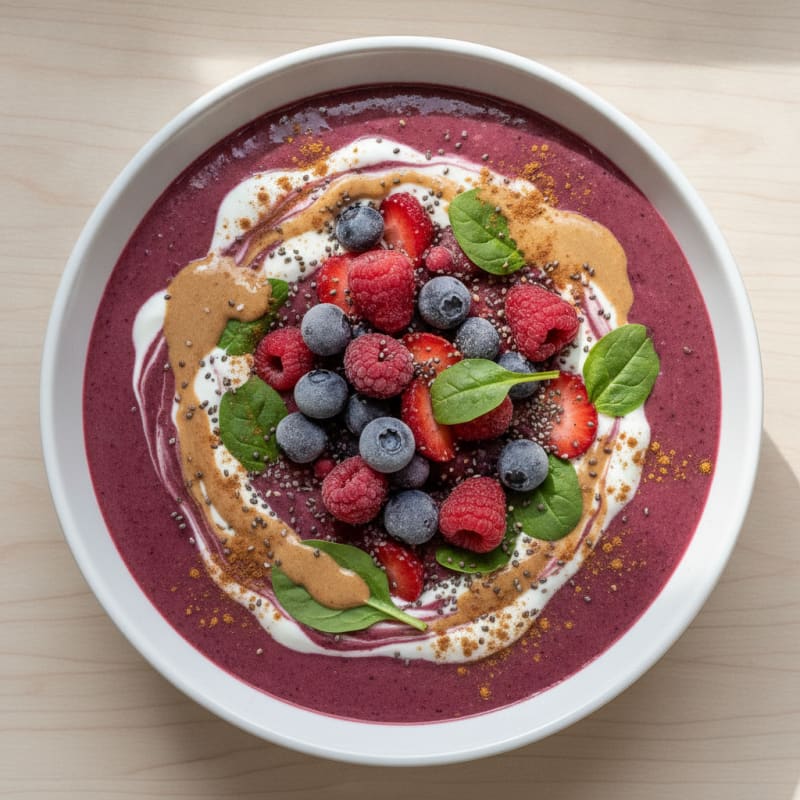 Mixed Berry Power Smoothie