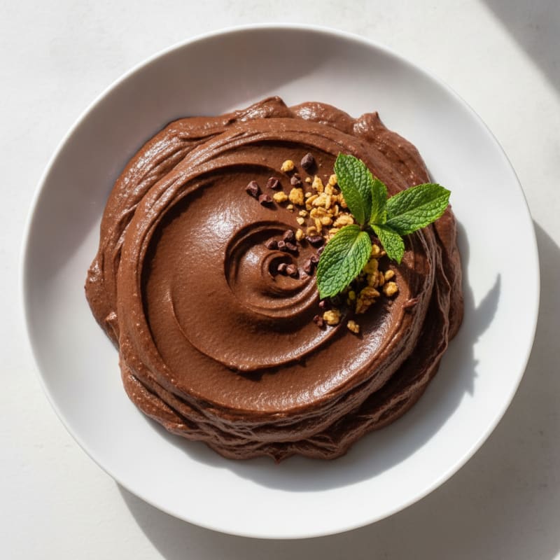 Silky Chocolate Protein Pudding