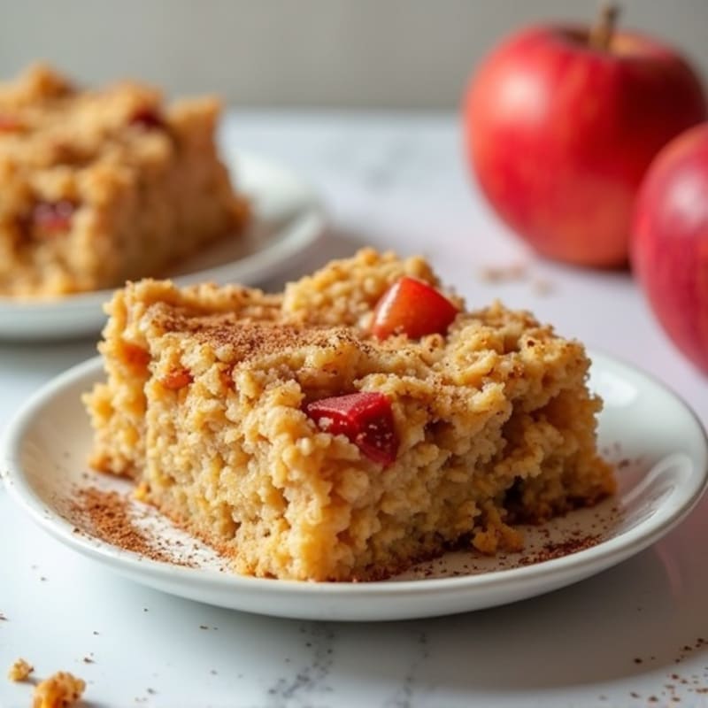 Sweet Apple Cinnamon Baked Oatmeal