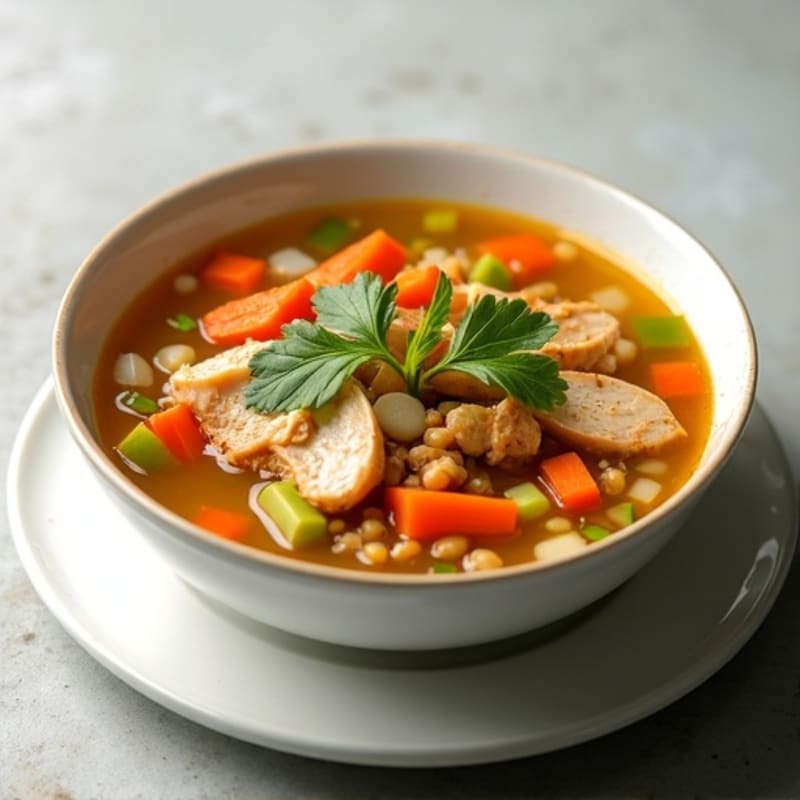 Hearty Chicken and Vegetable Soup