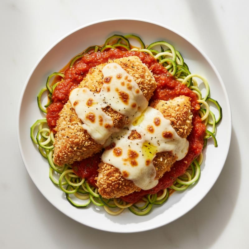 Baked Chicken Parmesan with Marinara
