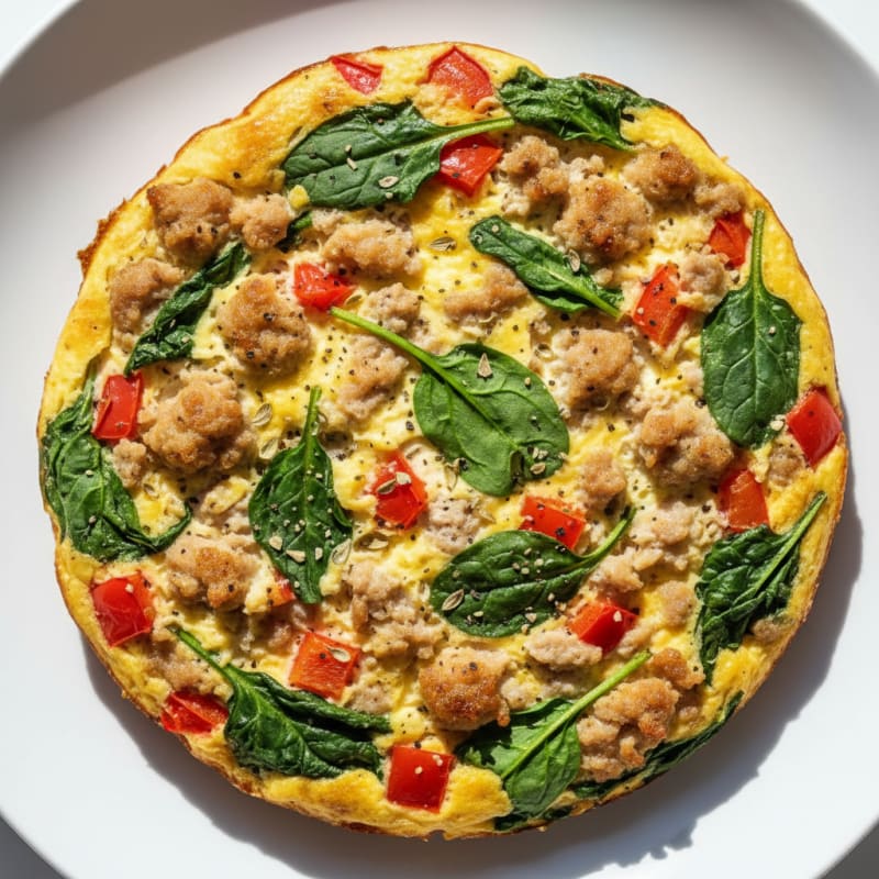 Savory Egg and Turkey Sausage Bake