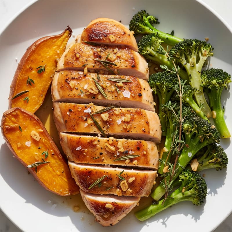Garlic Herb Roasted Chicken
