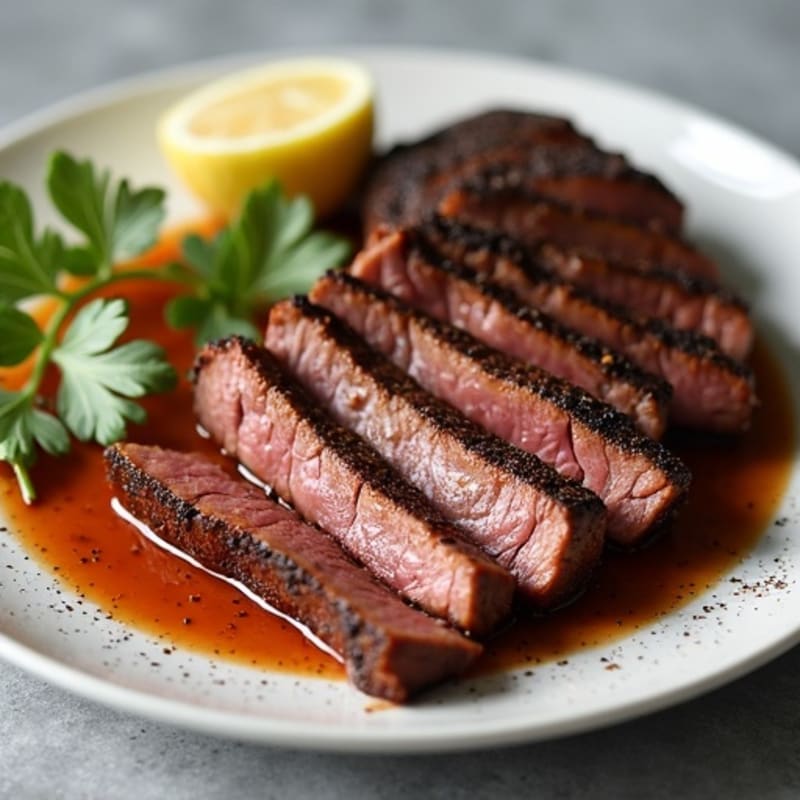 Smoky Black Pepper Rubbed Brisket