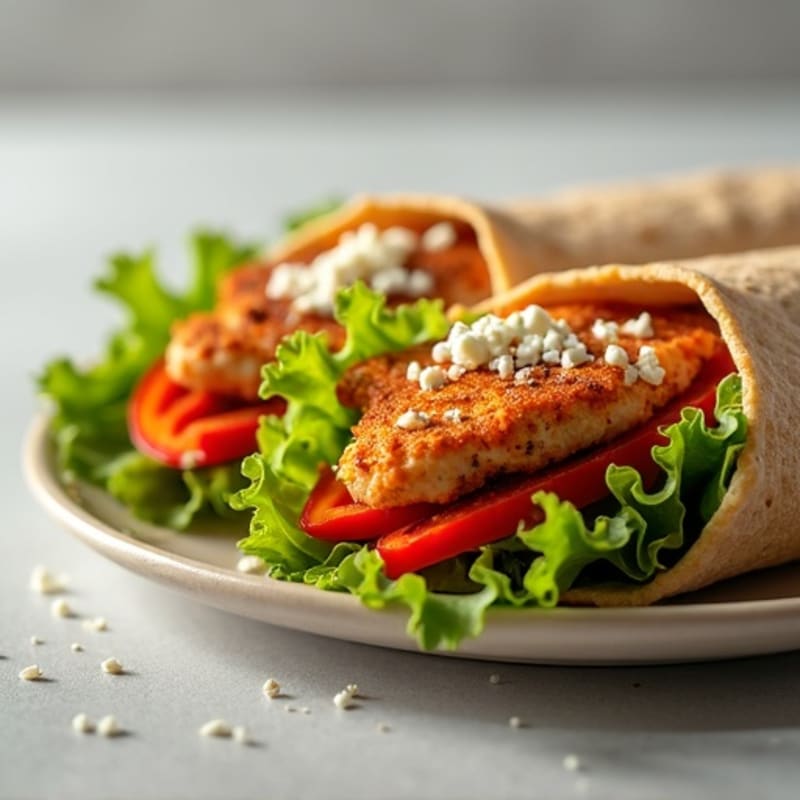 Crispy Buffalo Chicken Wrap