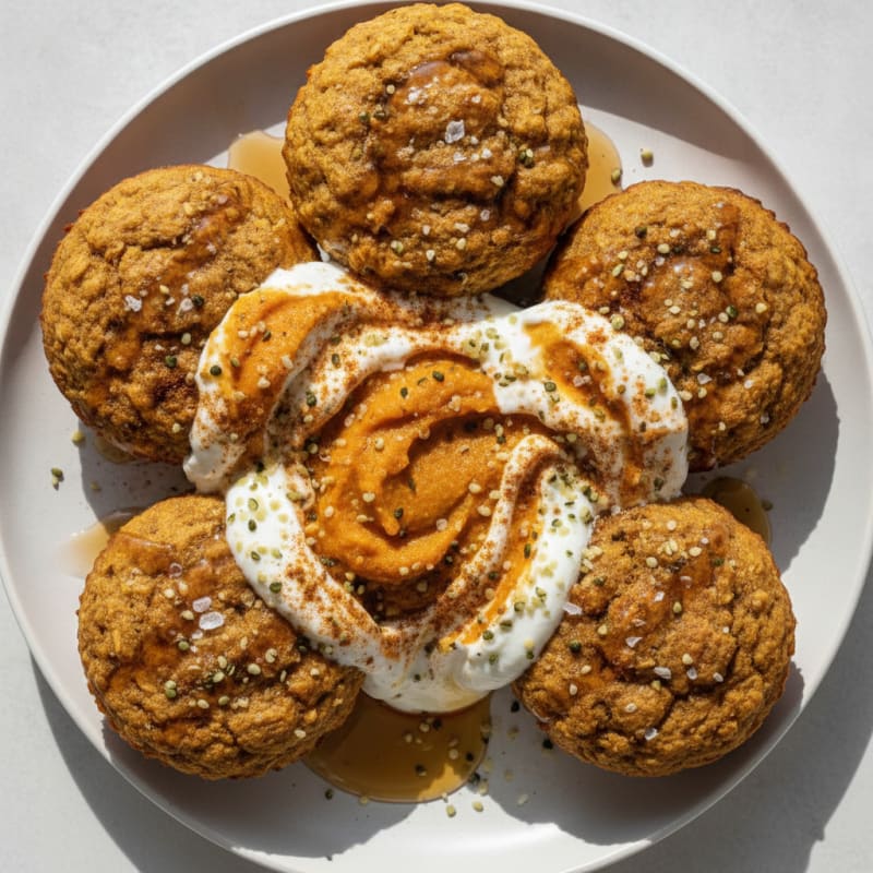 Baked Pumpkin Spice Muffins