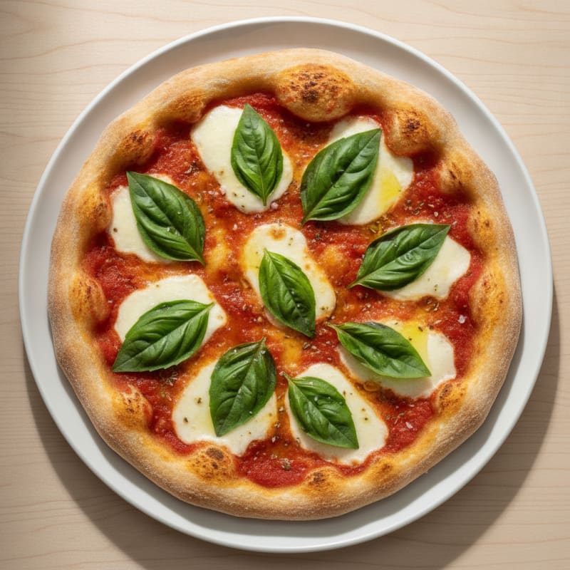 Classic Margherita Pizza with Fresh Basil