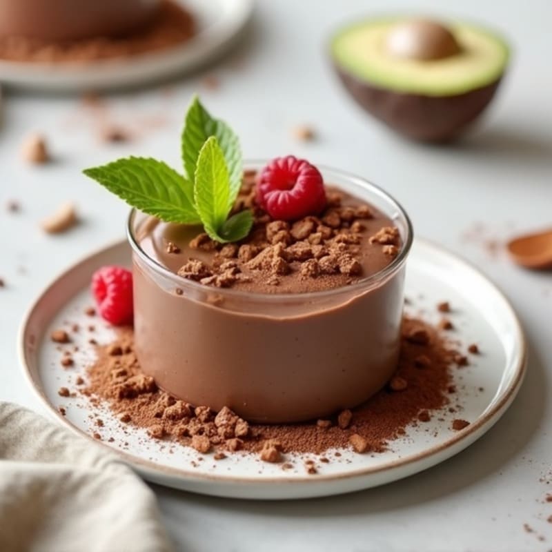 Silky Chocolate Protein Pudding with Greek Yogurt