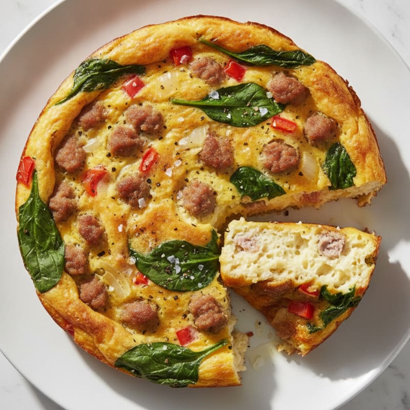 Savory Egg and Sausage Breakfast Bake