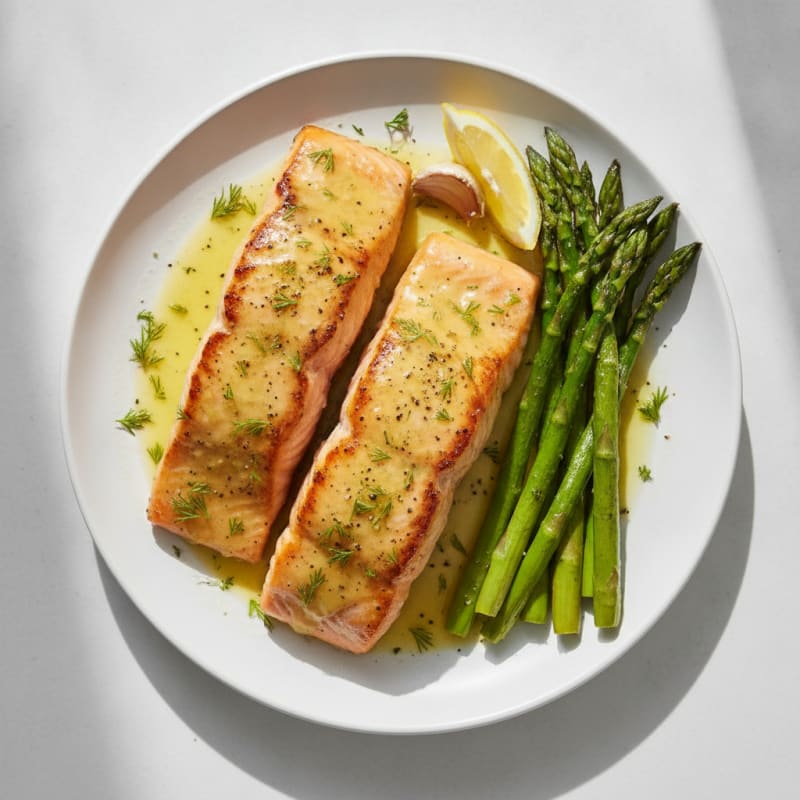 Lemon Herb Grilled Salmon