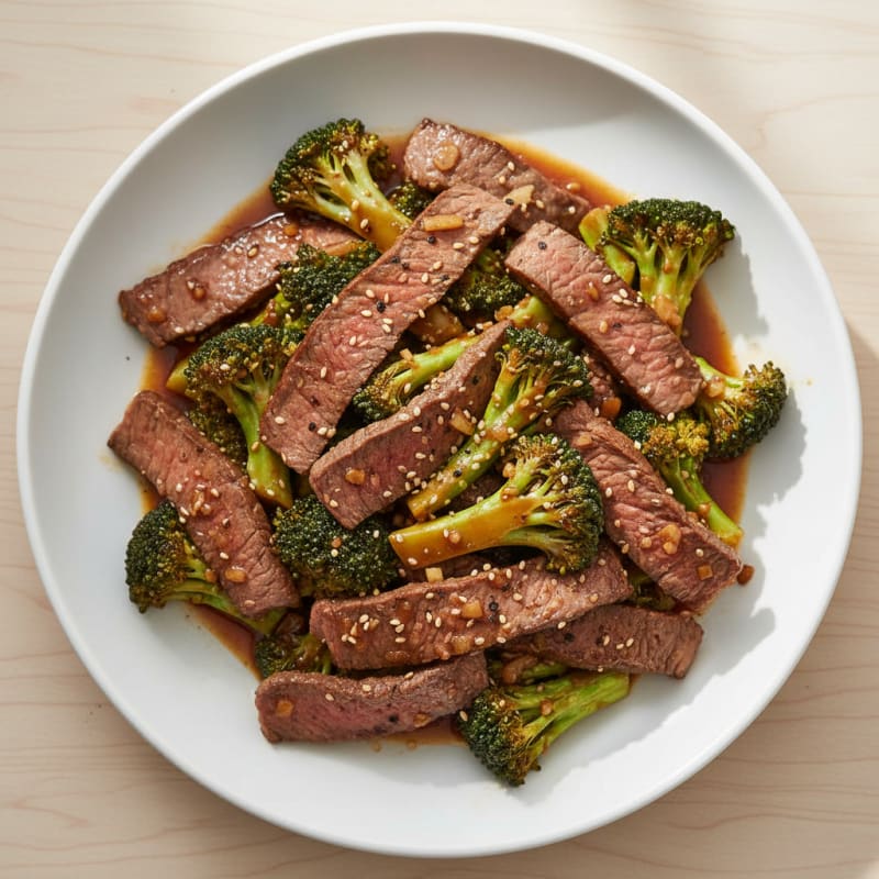 Tender Sesame Beef and Broccoli Stir-Fry