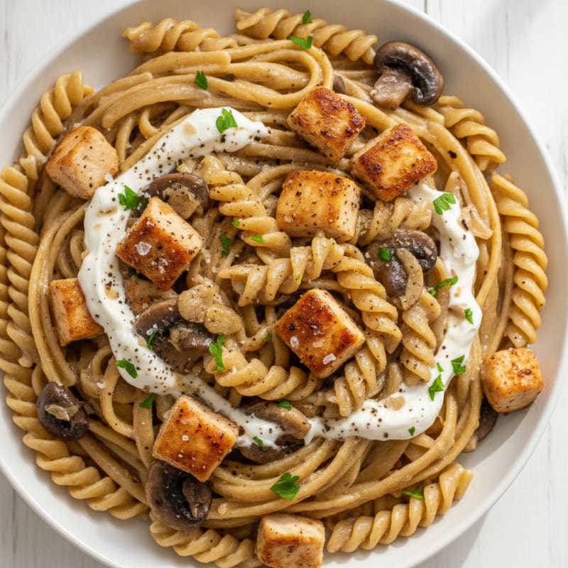 Truffle Mushroom Linguine
