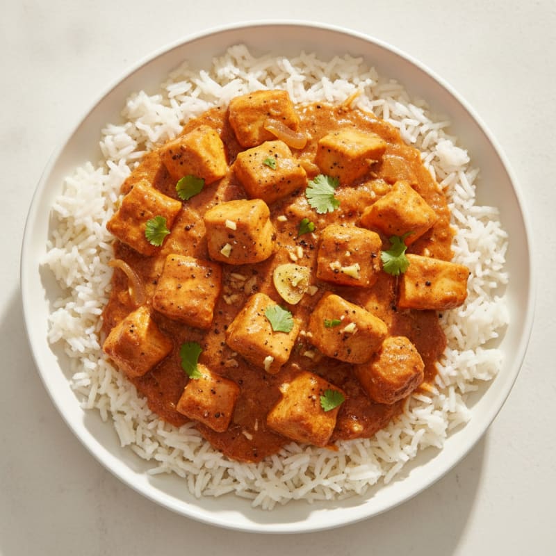 Spiced Butter Chicken with Basmati Rice