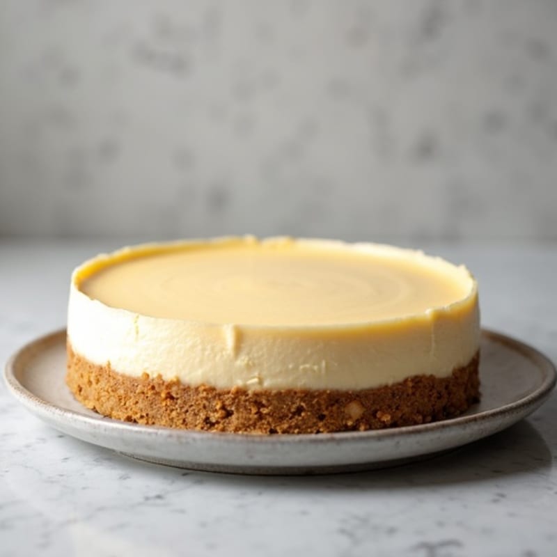 Creamy Greek Yogurt Protein Cheesecake