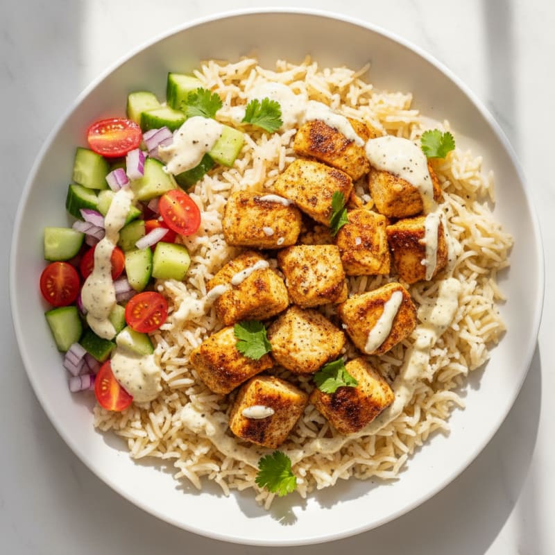 Chicken Shawarma Rice Bowl