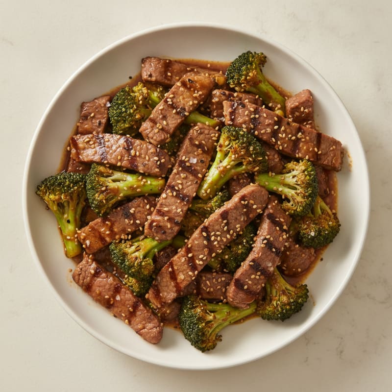 Sesame Beef and Broccoli Stir-Fry