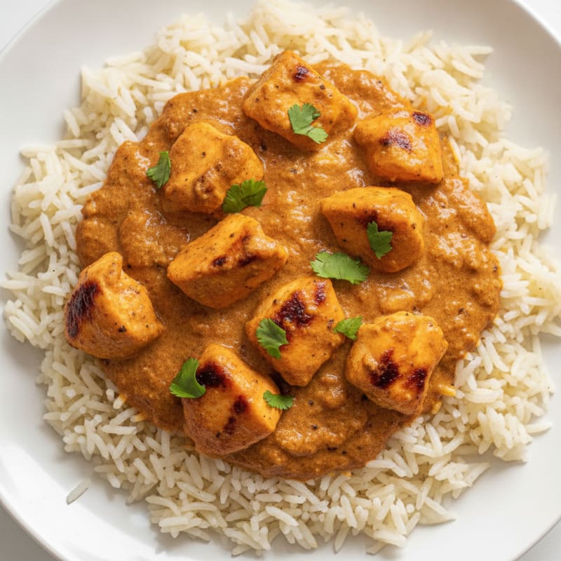 Chicken Tikka Masala with Basmati Rice