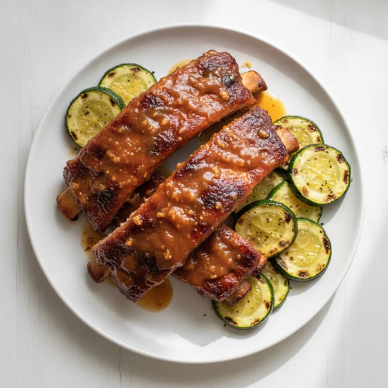 Sticky BBQ Baby Back Ribs
