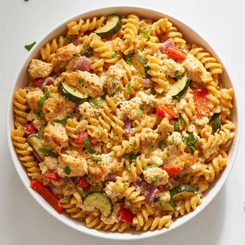 Creamy Roasted Vegetable Pasta Bake