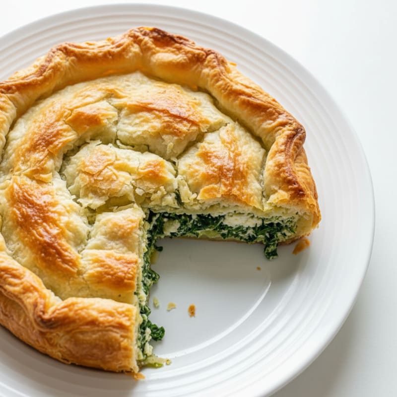 Spinach and Feta Phyllo Pie