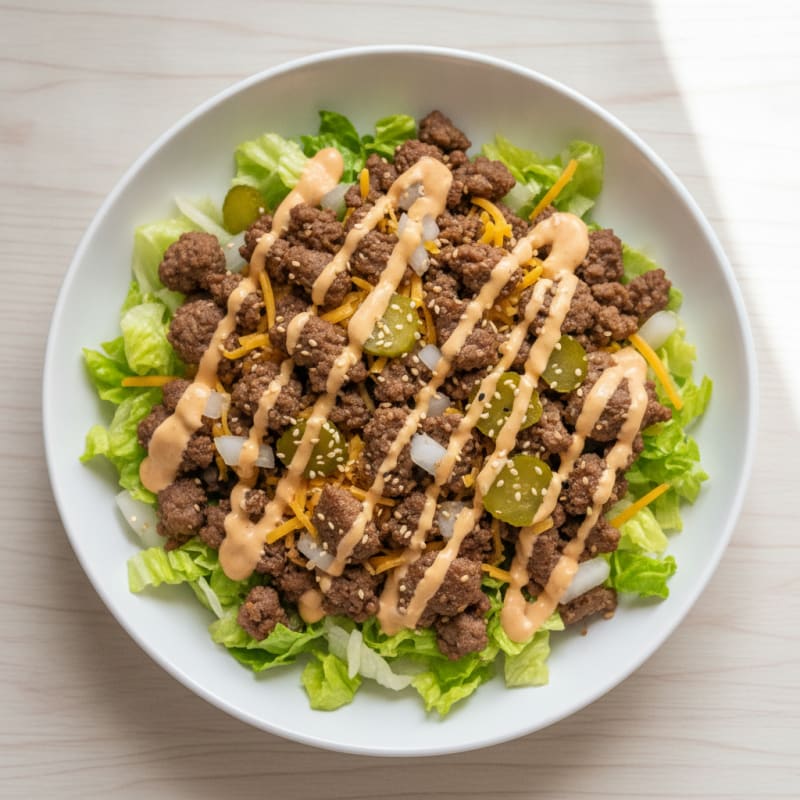 Big Mac Protein Bowl