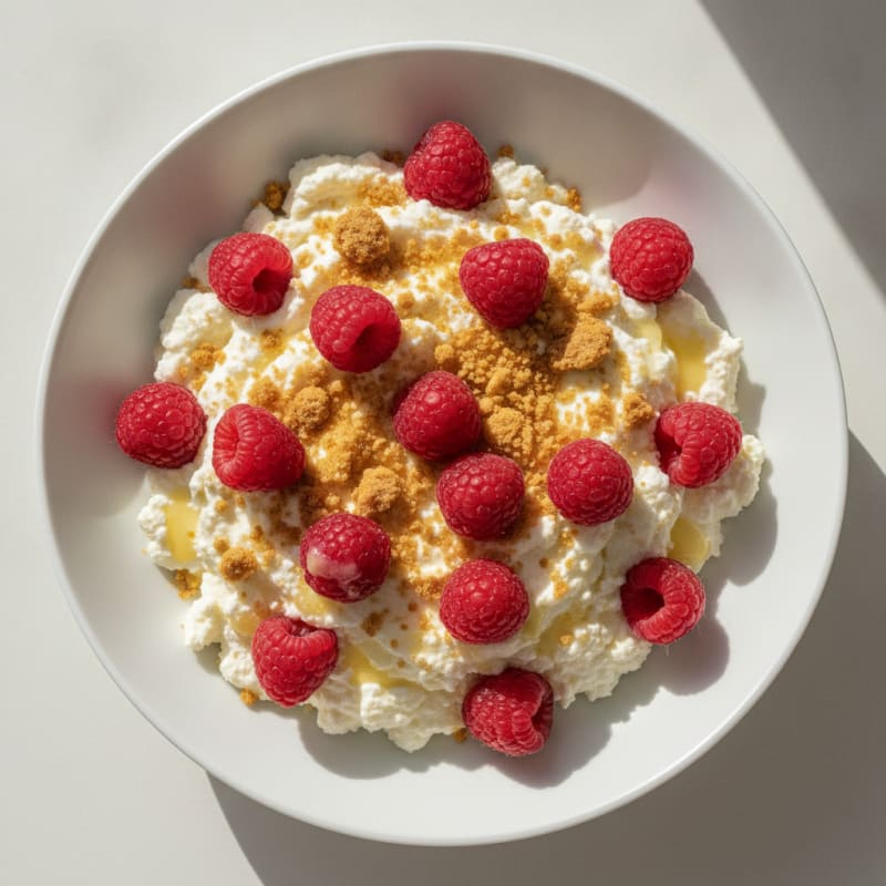 High-Protein Yogurt Cheesecake Bowl
