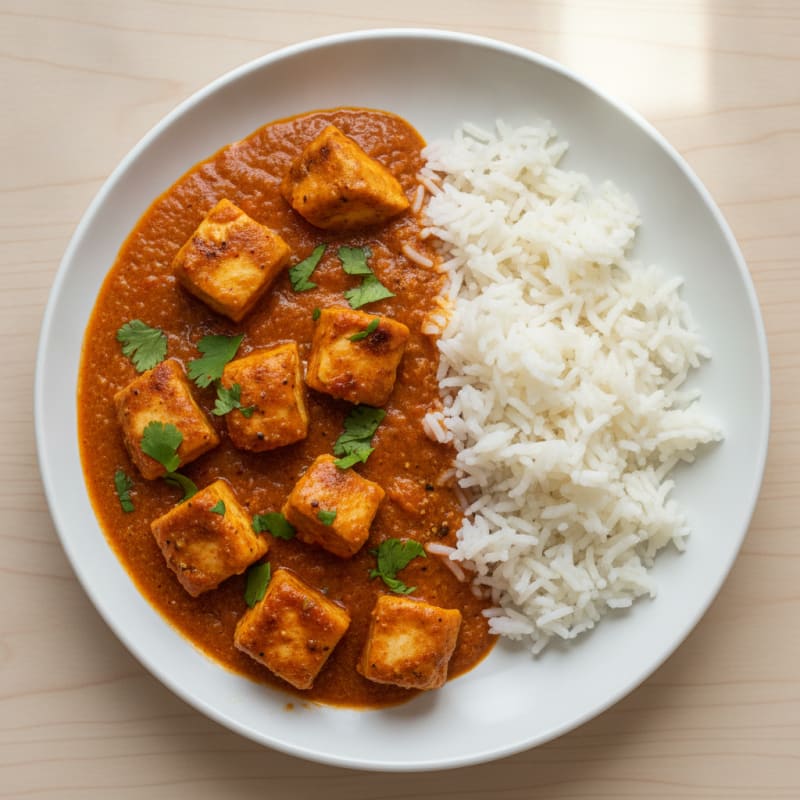 Spiced Butter Chicken with Basmati Rice