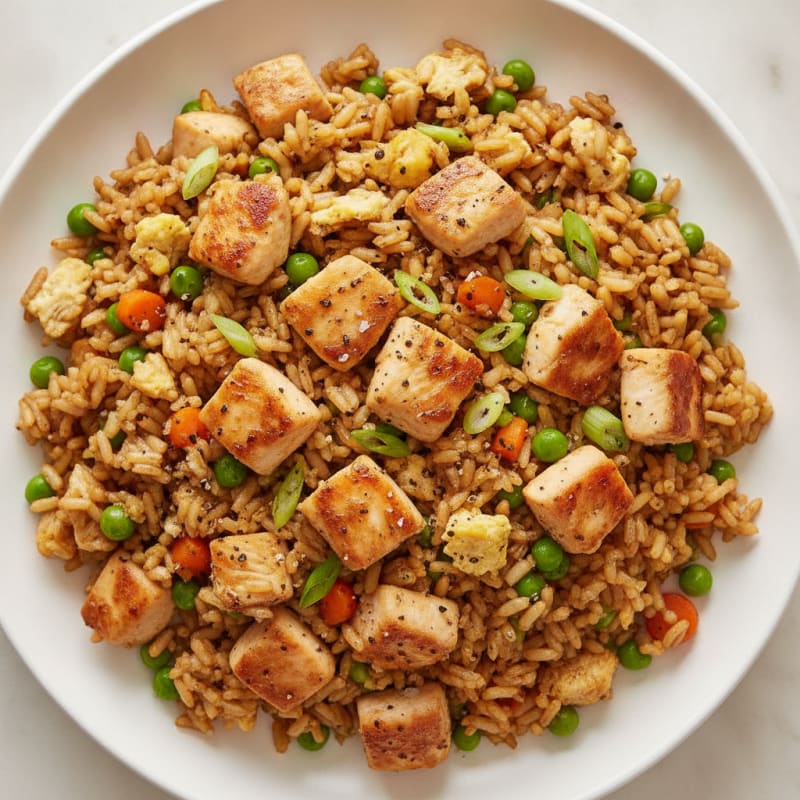 Chicken and Vegetable Fried Rice