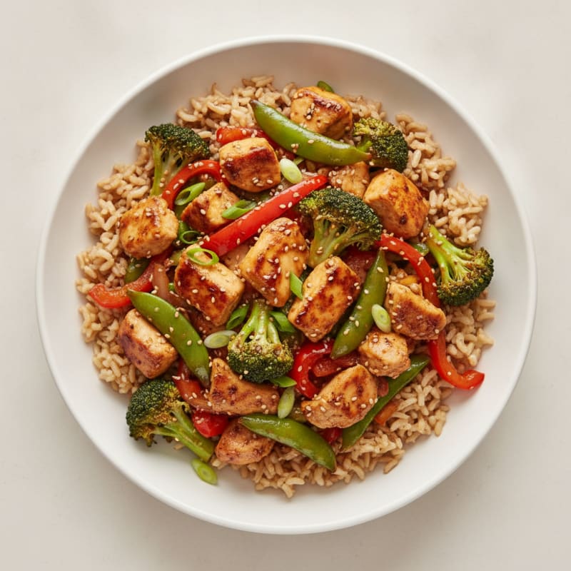 Teriyaki Chicken Stir-Fry with Vegetables