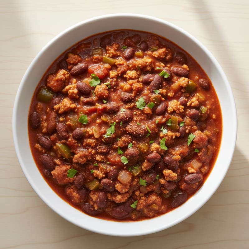 Turkey and Black Bean Chili