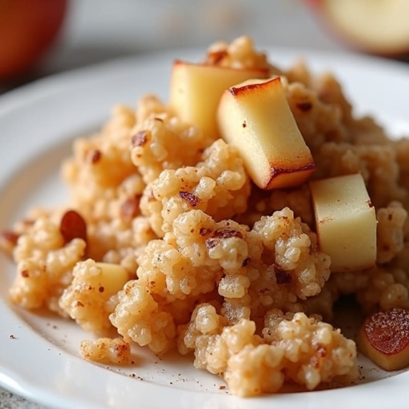 Baked Cinnamon Apple Oats