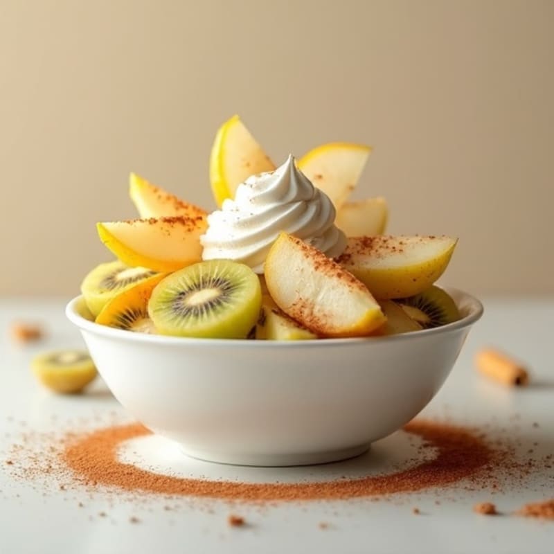 Creamy Protein Pear Yogurt Bowl