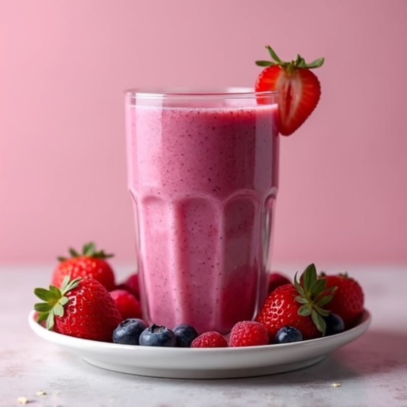 Triple Berry Protein Power Smoothie