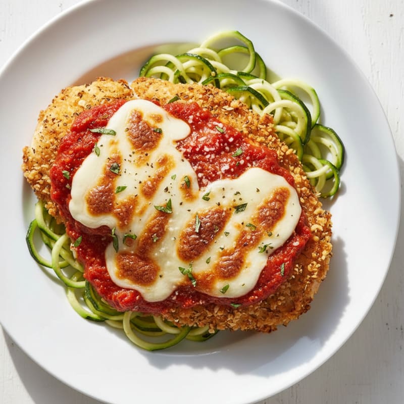 Baked Chicken Parmesan with Marinara