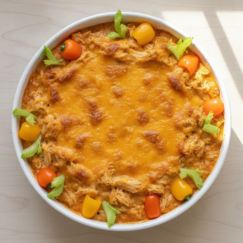 Buffalo Chicken Dip with Cream Cheese