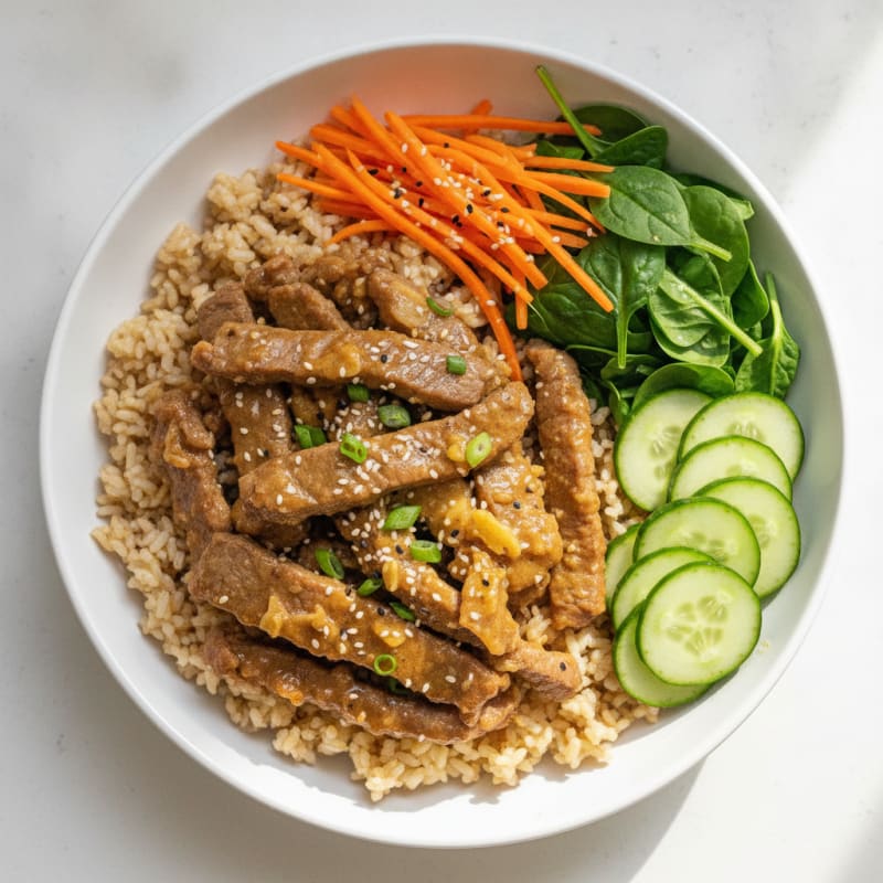 Korean Beef Bulgogi Bowl