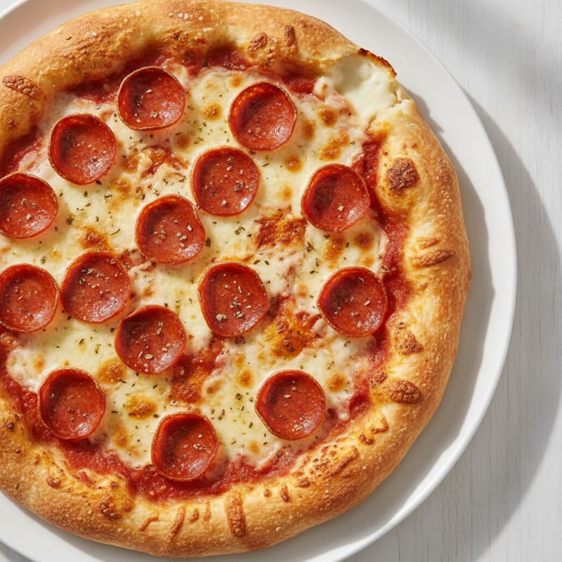 Stuffed Crust Pepperoni Pizza