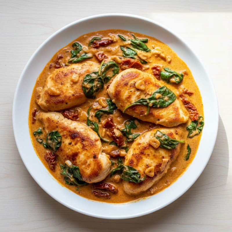 Creamy Tuscan Chicken Skillet
