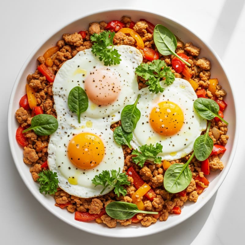 Hearty Grand Slam Breakfast Skillet