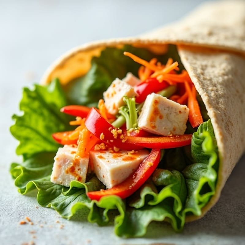 Fresh Spicy Tuna Wrap