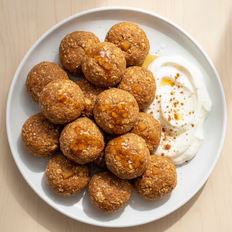 Apple Cinnamon Energy Bites
