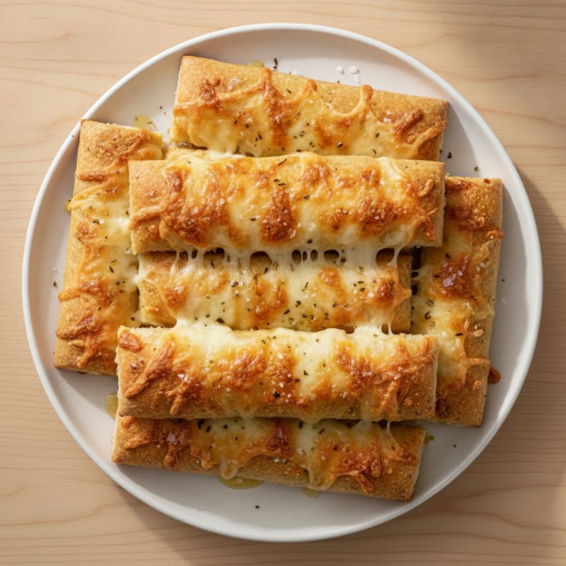 Cheesy Garlic Butter Breadsticks
