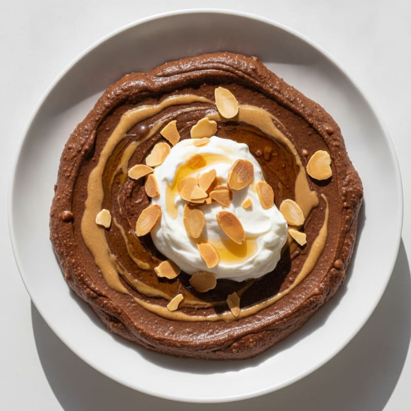 Silky Chocolate Protein Mousse with Greek Yogurt