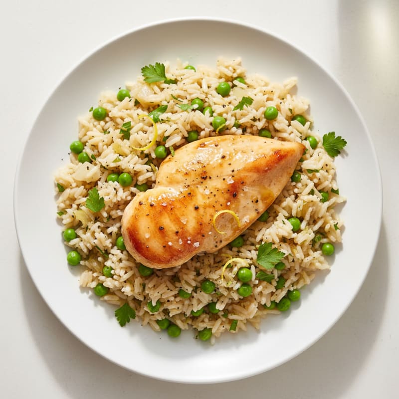 Zesty Lemon Herb Rice Pilaf