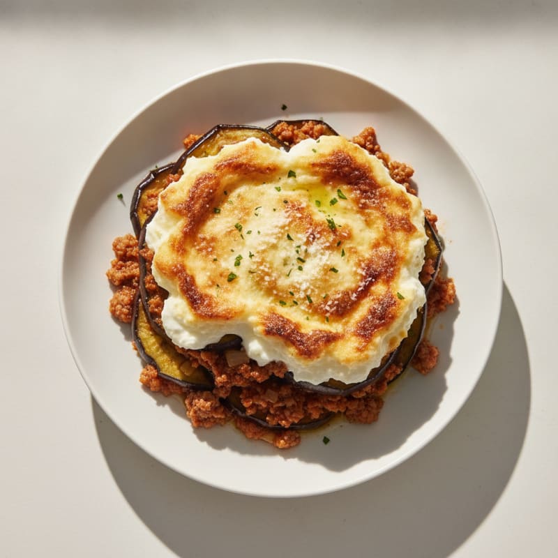 Classic Greek Lamb Moussaka