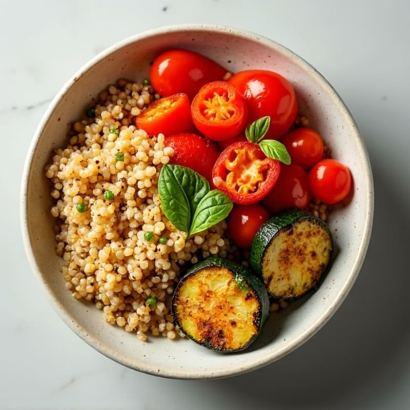 Roasted Vegetable Quinoa Bowl