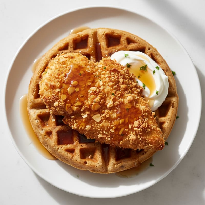 Golden Chicken & Waffles